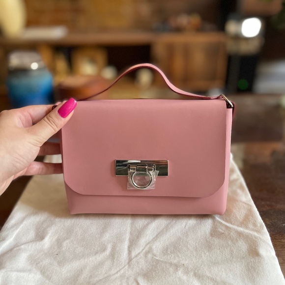 Handbags - Handmade blush pink leather bag